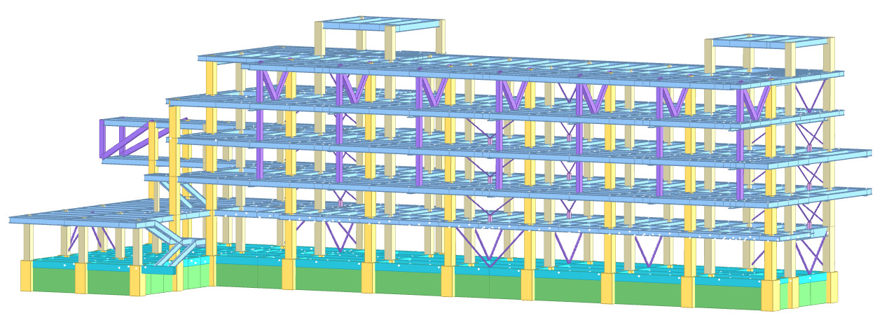 BIM建筑|西安市未央路小学综合楼 / 中国建筑西北设计研究院 屈培青工作室 BIM建筑|西安市未央路小学综合楼 / 中国建筑西北设计研究院 屈培青工作室