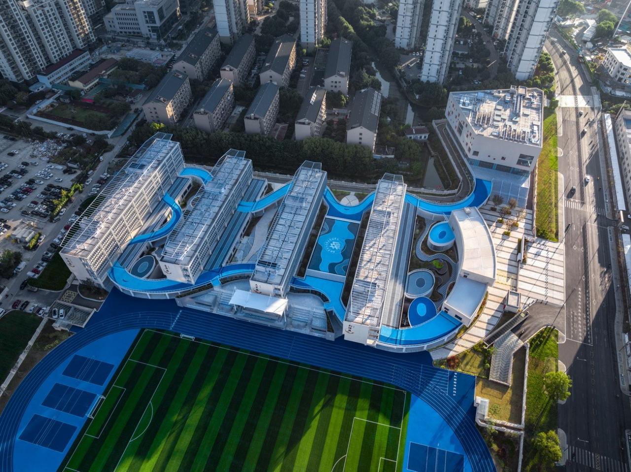 BIM建筑|扬名实验学校 / 米丈建筑 BIM建筑|扬名实验学校 / 米丈建筑