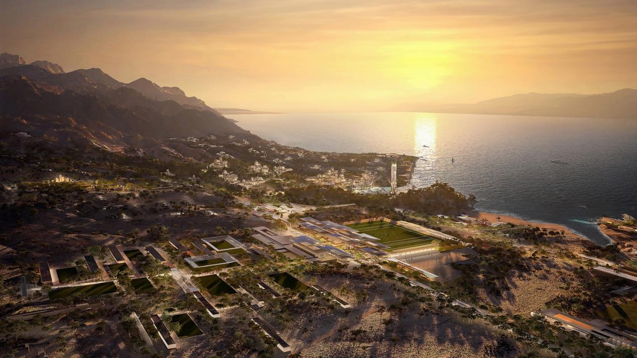 BIM建筑|为NEOM打造又一超现代滨海康乐之城 —— Norlana / 10 Design BIM建筑|为NEOM打造又一超现代滨海康乐之城 —— Norlana / 10 Design