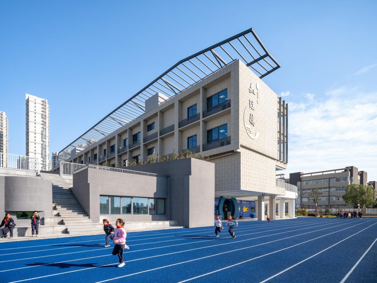 BIM建筑|扬名实验学校 / 米丈建筑 BIM建筑|扬名实验学校 / 米丈建筑