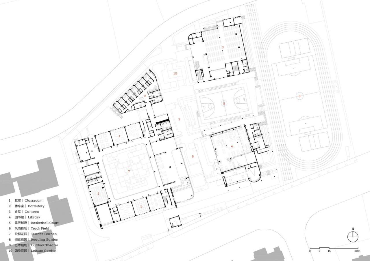 BIM建筑|杭州大关小学祥符校区:在传承中成长 / goa大象设计 BIM建筑|杭州大关小学祥符校区:在传承中成长 / goa大象设计