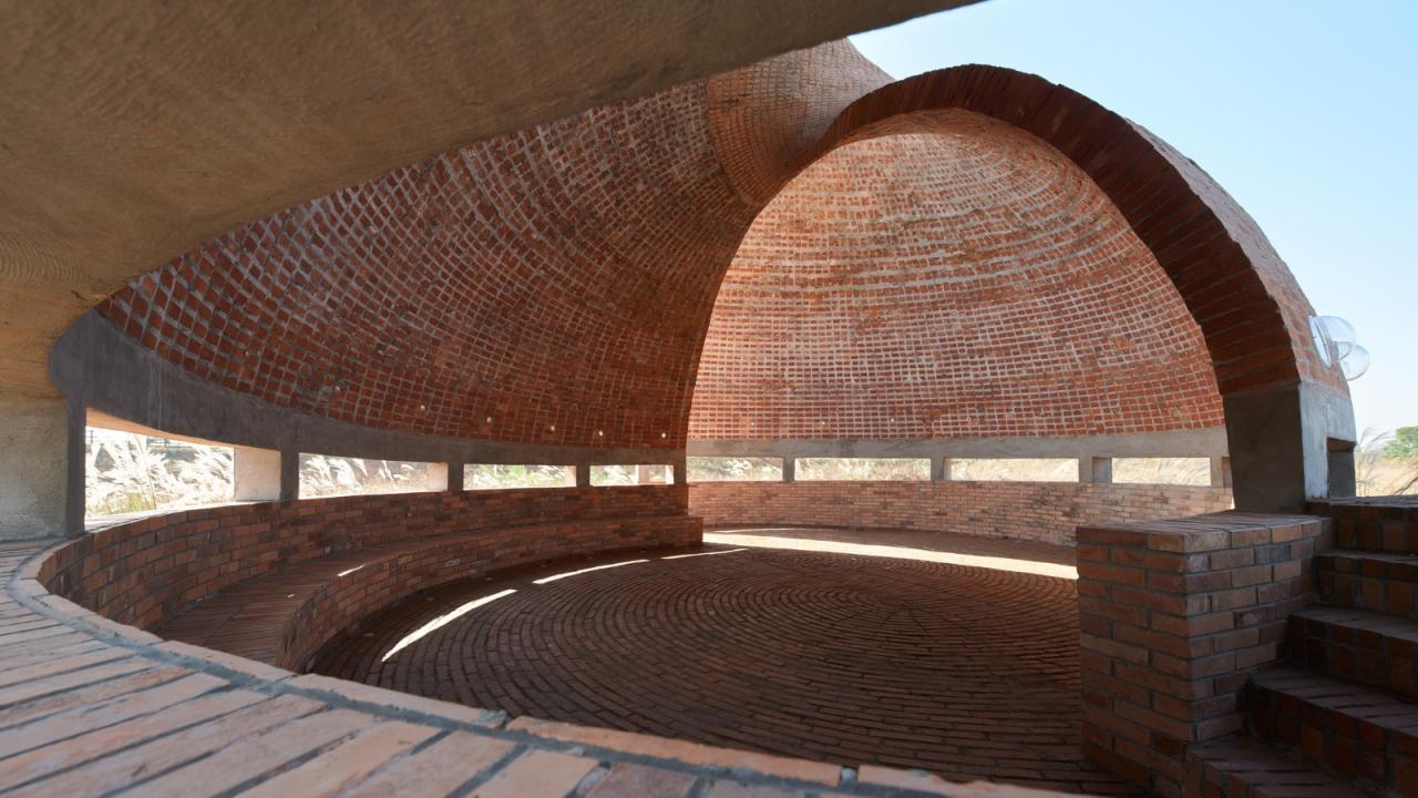BIM建筑|红砖概念图书馆 / HCCH合尘建筑 BIM建筑|红砖概念图书馆 / HCCH合尘建筑