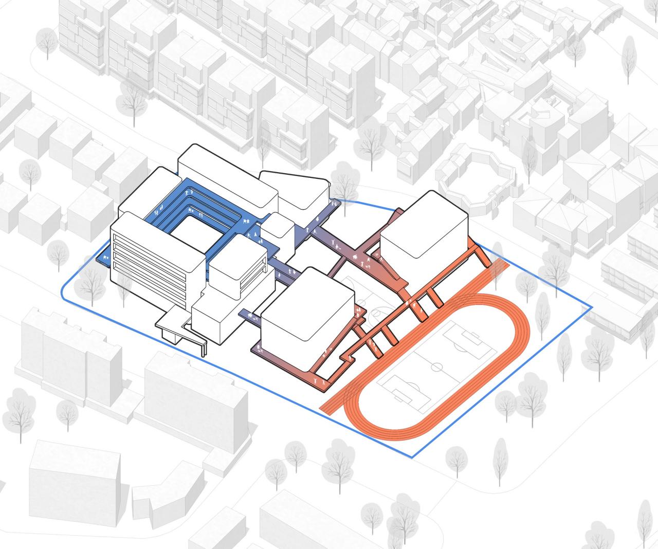 BIM建筑|杭州大关小学祥符校区:在传承中成长 / goa大象设计 BIM建筑|杭州大关小学祥符校区:在传承中成长 / goa大象设计