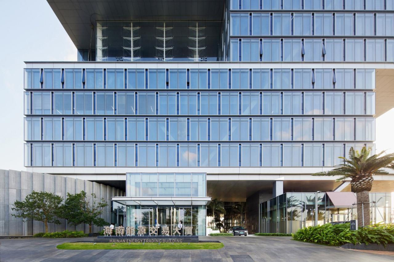 BIM建筑|海南能源交易大厦 / 姚仁喜|大元建筑工场 BIM建筑|海南能源交易大厦 / 姚仁喜|大元建筑工场