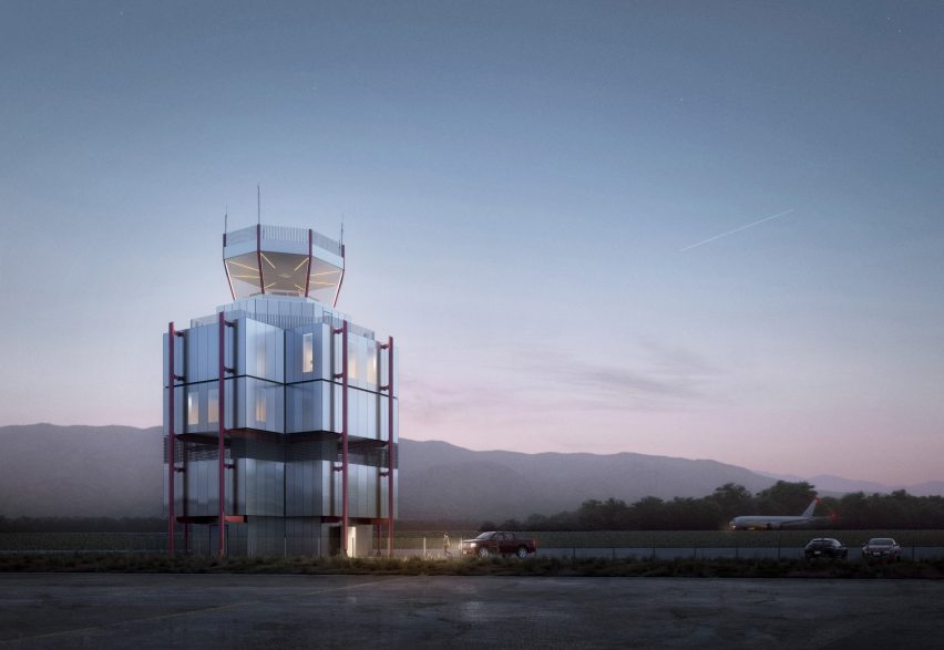 BIM建筑|PAU设计新一代美国空中交通管制塔 BIM建筑|PAU设计新一代美国空中交通管制塔