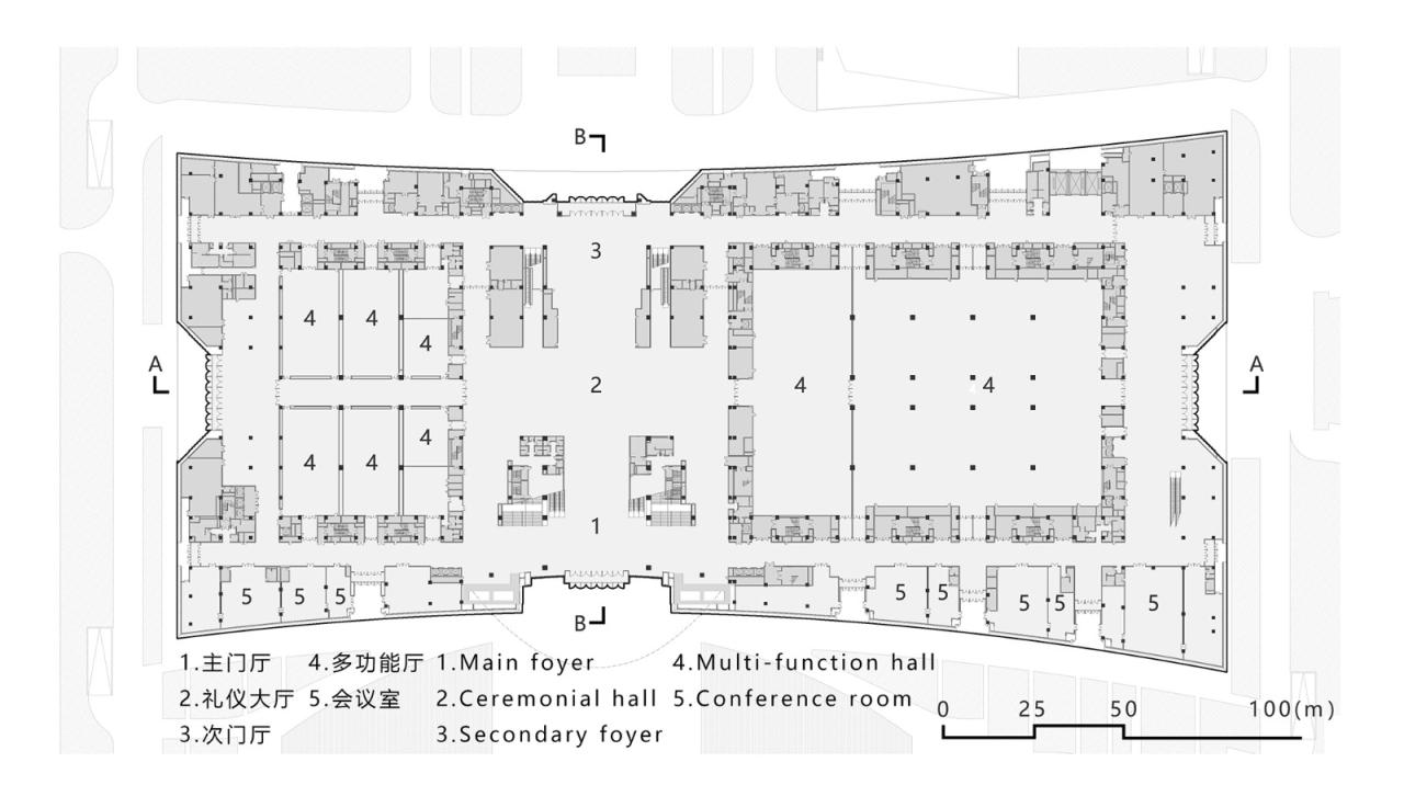 BIM建筑|长沙国际会议中心:水云潇湘 翰墨中华 / 华南理工大学建筑设计研究院有限公司 BIM建筑|长沙国际会议中心:水云潇湘 翰墨中华 / 华南理工大学建筑设计研究院有限公司