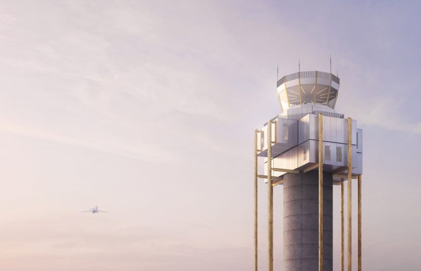 BIM建筑|PAU设计新一代美国空中交通管制塔 BIM建筑|PAU设计新一代美国空中交通管制塔