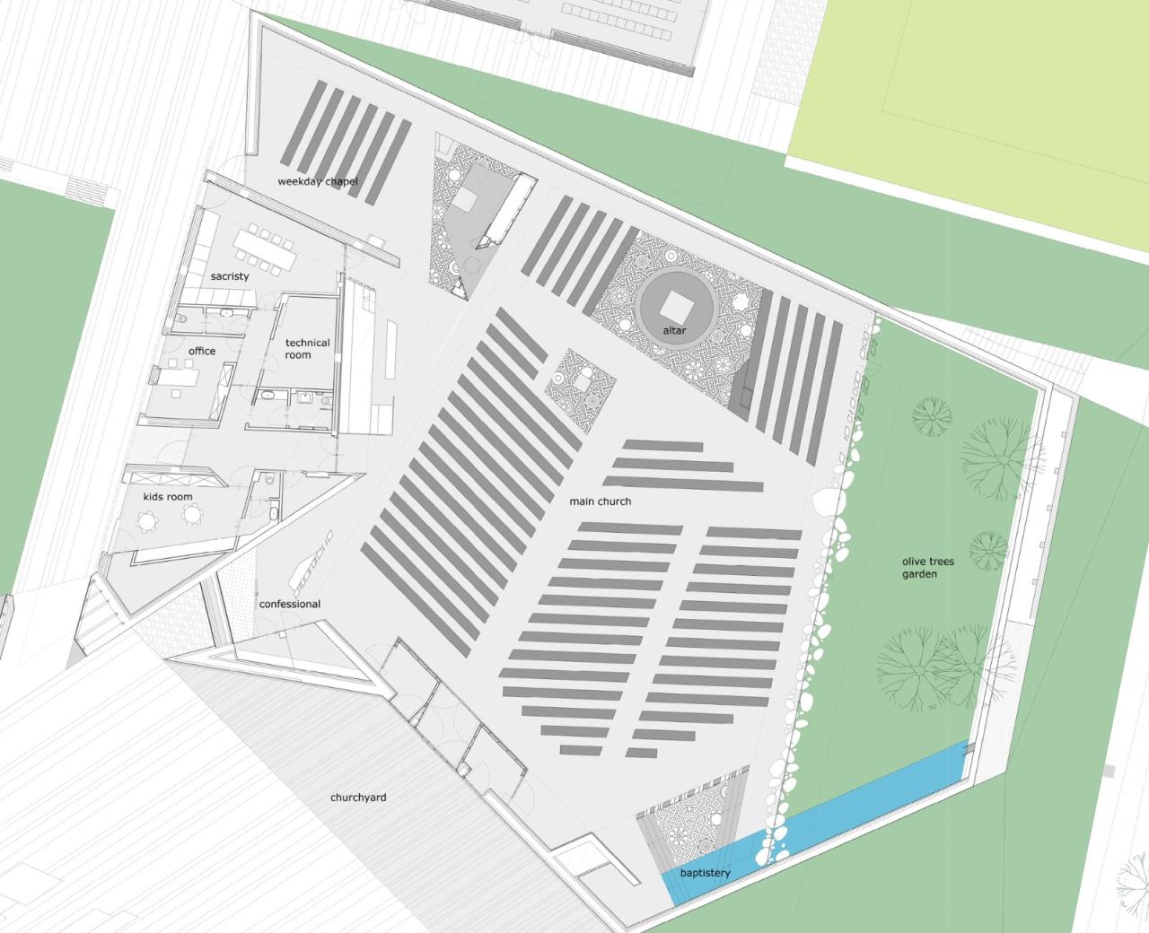 BIM建筑|Redemptoris Mater 教堂 / Studio Kuadra BIM建筑|Redemptoris Mater 教堂 / Studio Kuadra