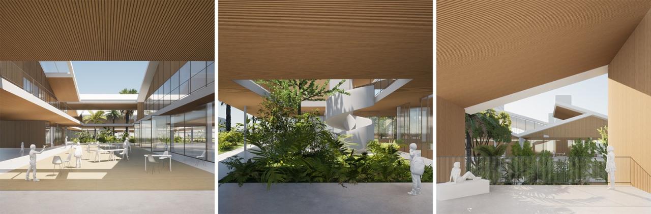 BIM建筑|九园学校:与自然共生的校园新场景 / TOPOTEK 1 BIM建筑|九园学校:与自然共生的校园新场景 / TOPOTEK 1