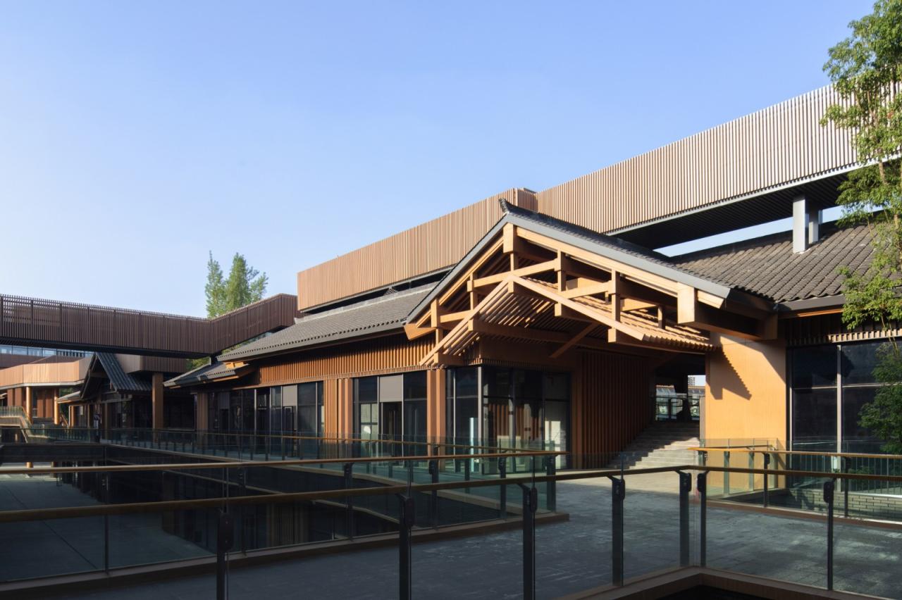BIM建筑|成都彭州龙兴寺区域城市更新 / BIAD-ASA筑景工作室 BIM建筑|成都彭州龙兴寺区域城市更新 / BIAD-ASA筑景工作室
