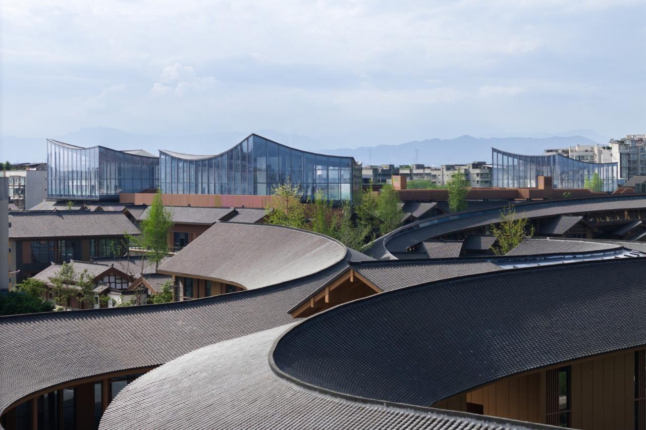 BIM建筑|成都彭州龙兴寺区域城市更新 / BIAD-ASA筑景工作室 BIM建筑|成都彭州龙兴寺区域城市更新 / BIAD-ASA筑景工作室