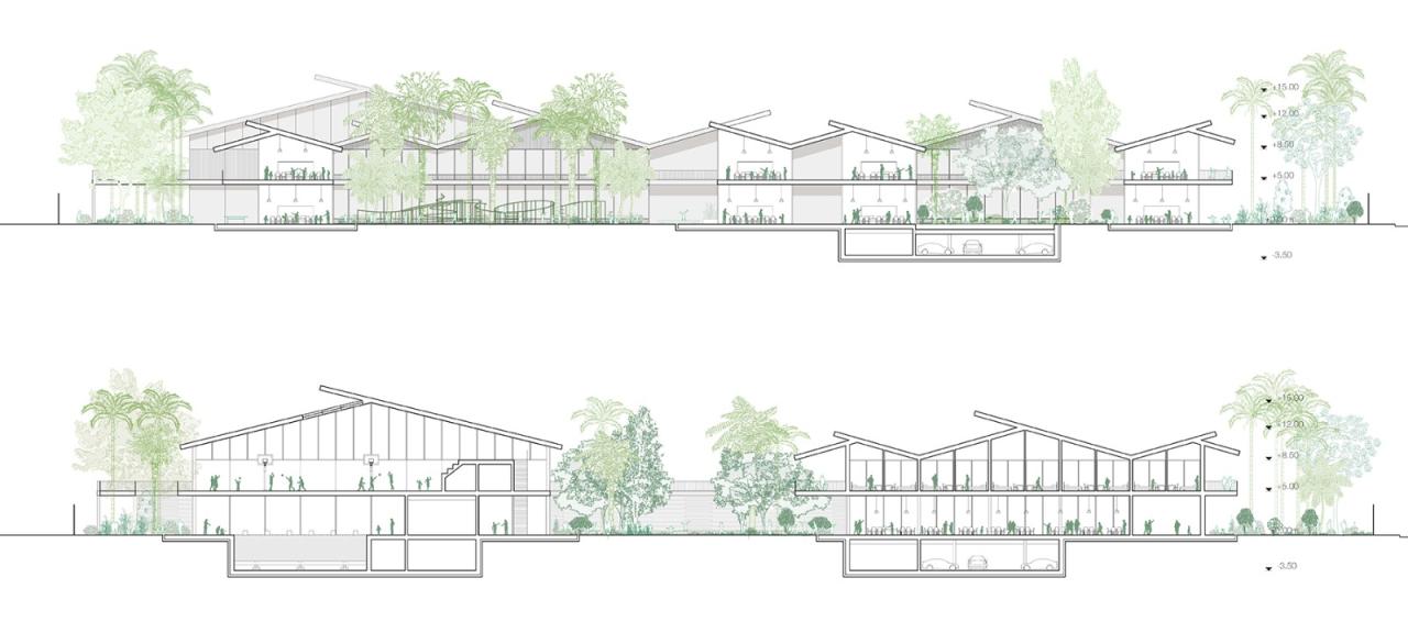 BIM建筑|九园学校:与自然共生的校园新场景 / TOPOTEK 1 BIM建筑|九园学校:与自然共生的校园新场景 / TOPOTEK 1