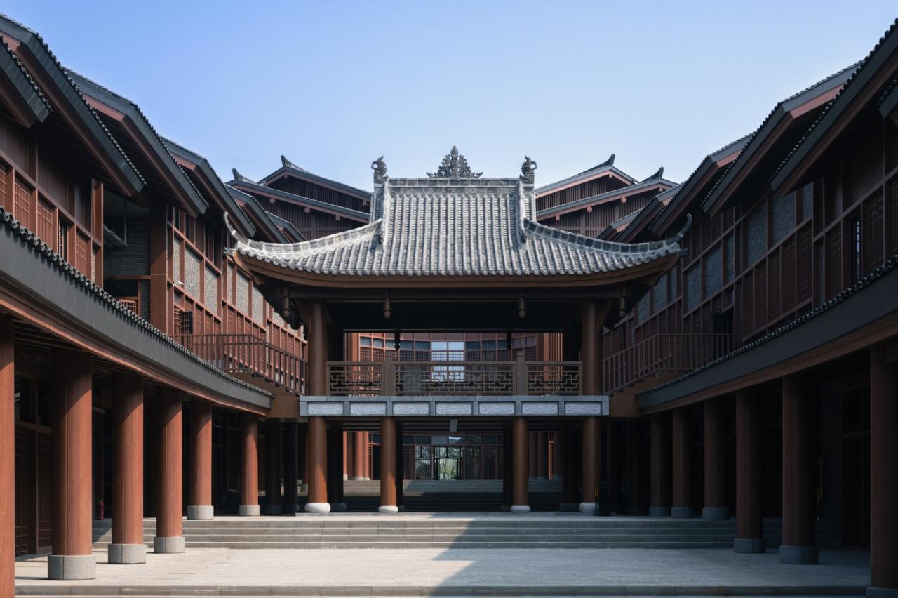 BIM建筑|成都彭州龙兴寺区域城市更新 / BIAD-ASA筑景工作室 BIM建筑|成都彭州龙兴寺区域城市更新 / BIAD-ASA筑景工作室