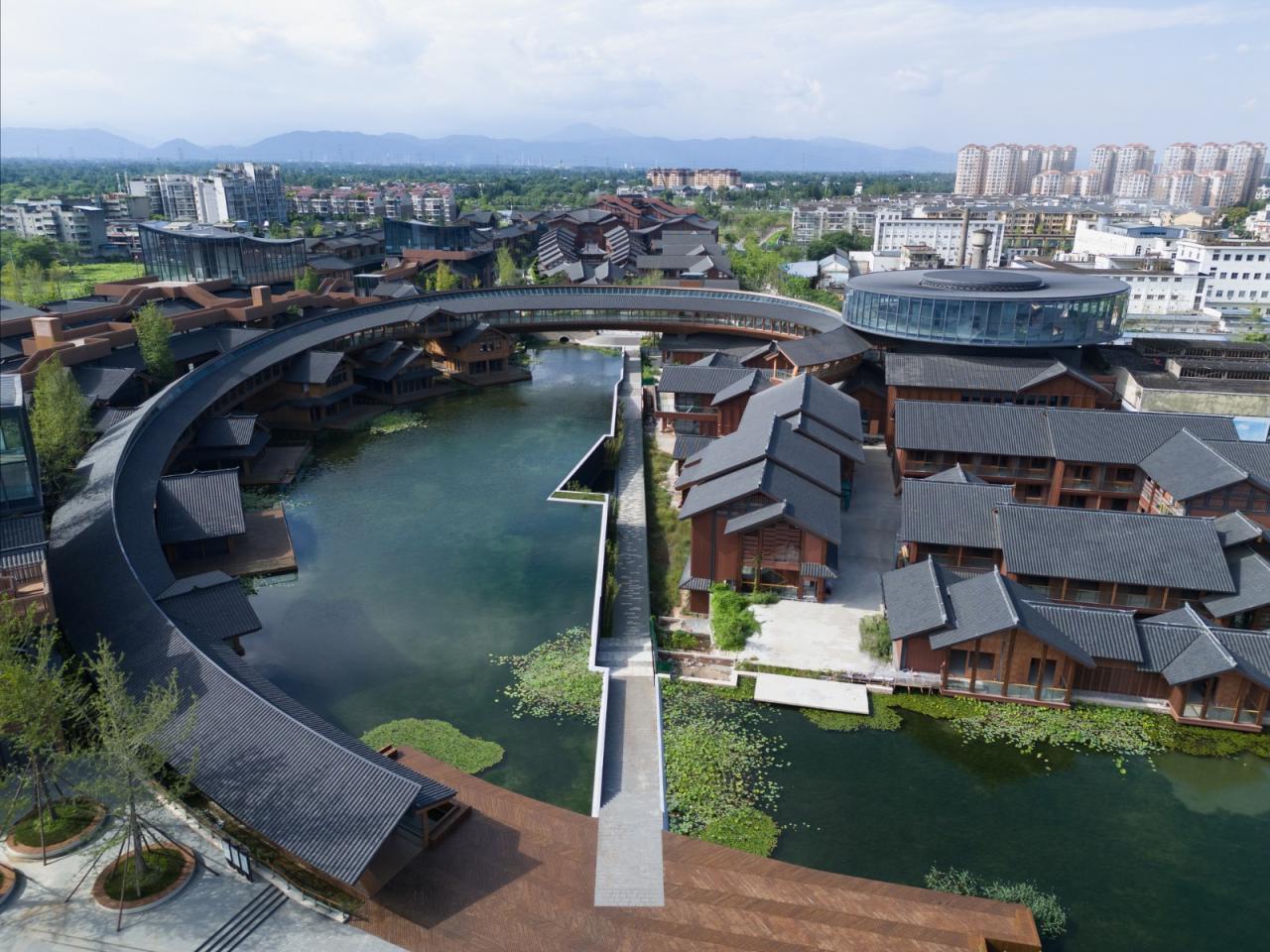 BIM建筑|成都彭州龙兴寺区域城市更新 / BIAD-ASA筑景工作室 BIM建筑|成都彭州龙兴寺区域城市更新 / BIAD-ASA筑景工作室