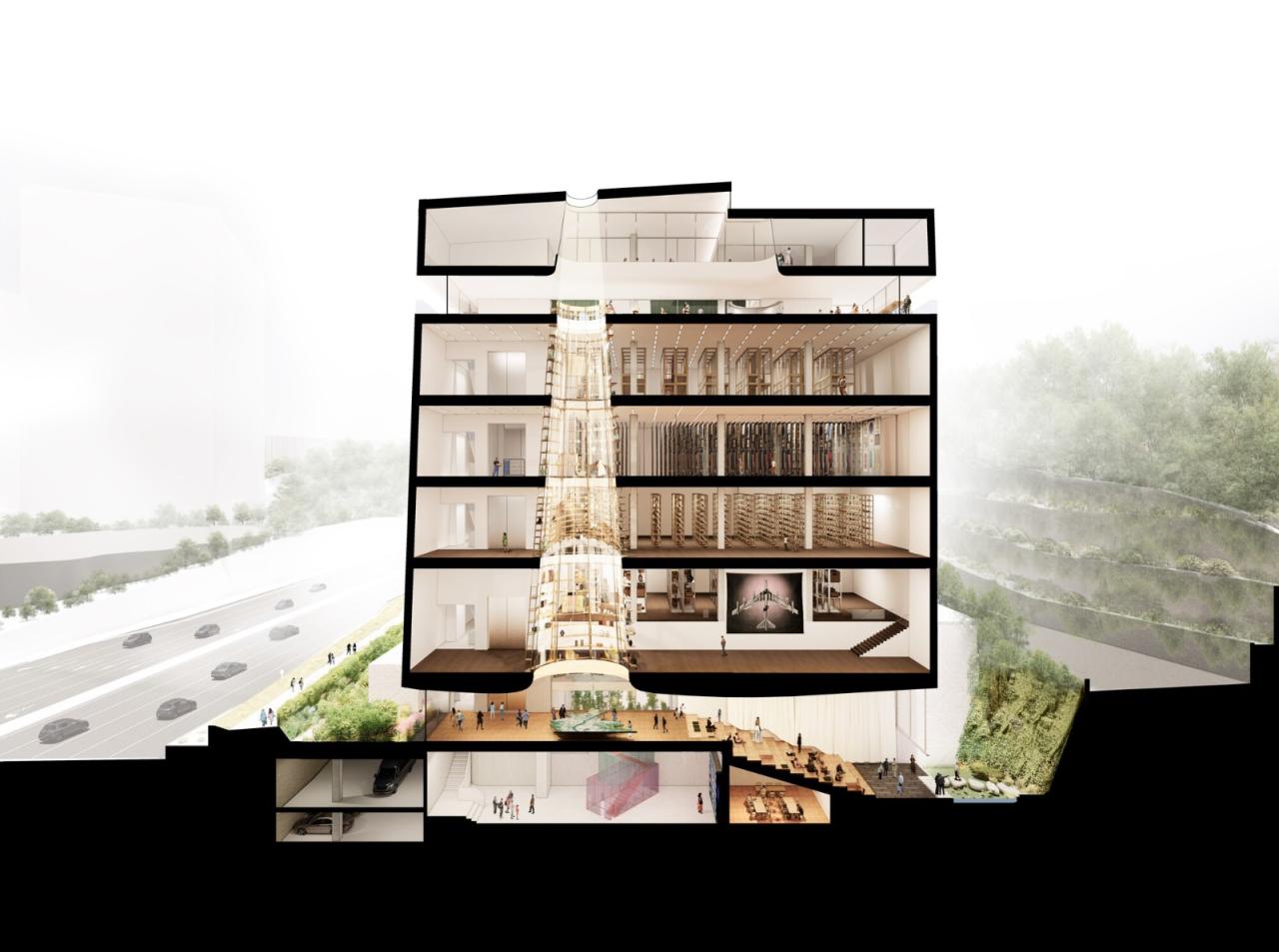 BIM建筑|坚固的“塔”:首尔博物档案室 Seoripul / 赫尔佐格&德梅隆 BIM建筑|坚固的“塔”:首尔博物档案室 Seoripul / 赫尔佐格&德梅隆