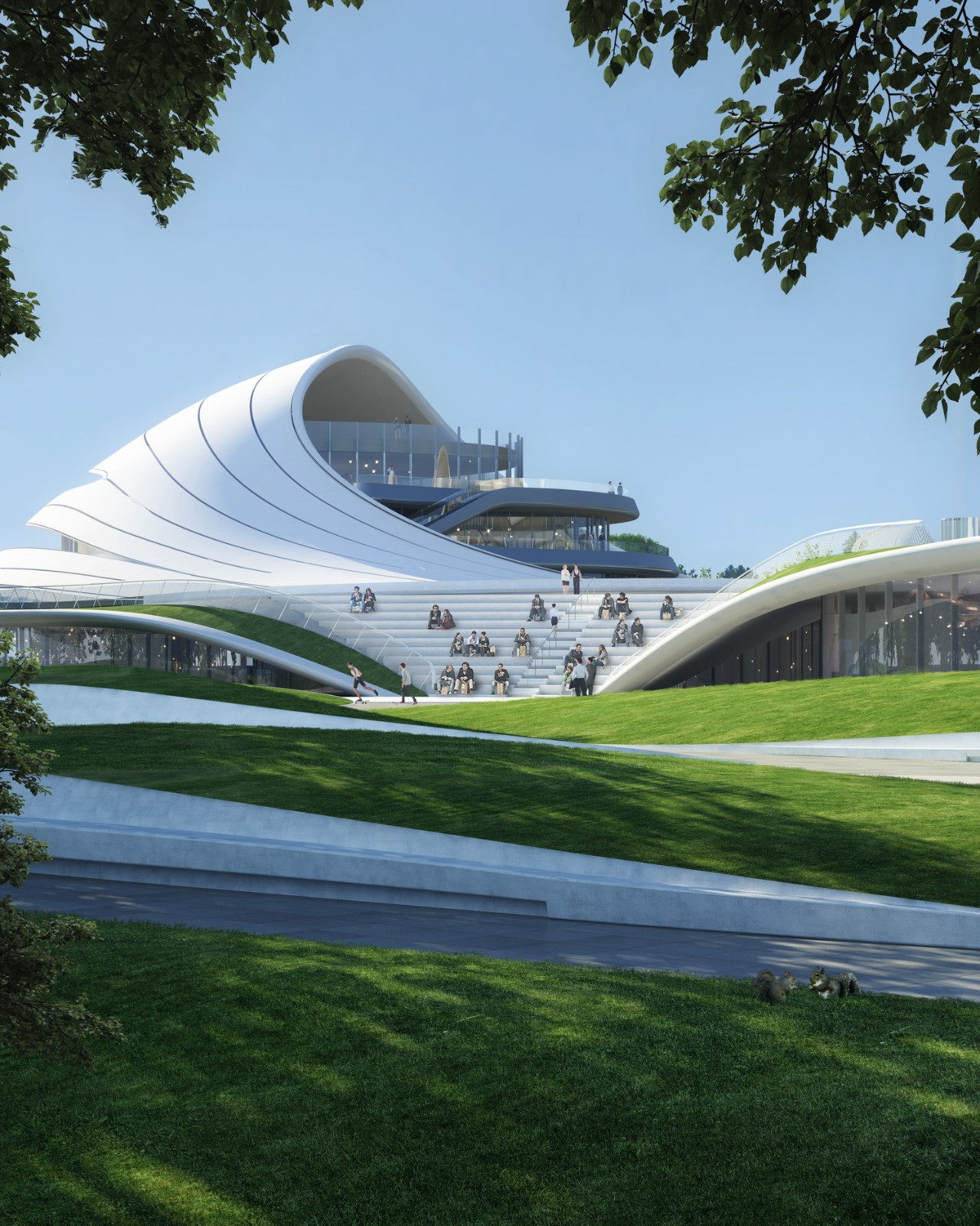 BIM建筑|嘉兴南湖未来广场 / MAD BIM建筑|嘉兴南湖未来广场 / MAD