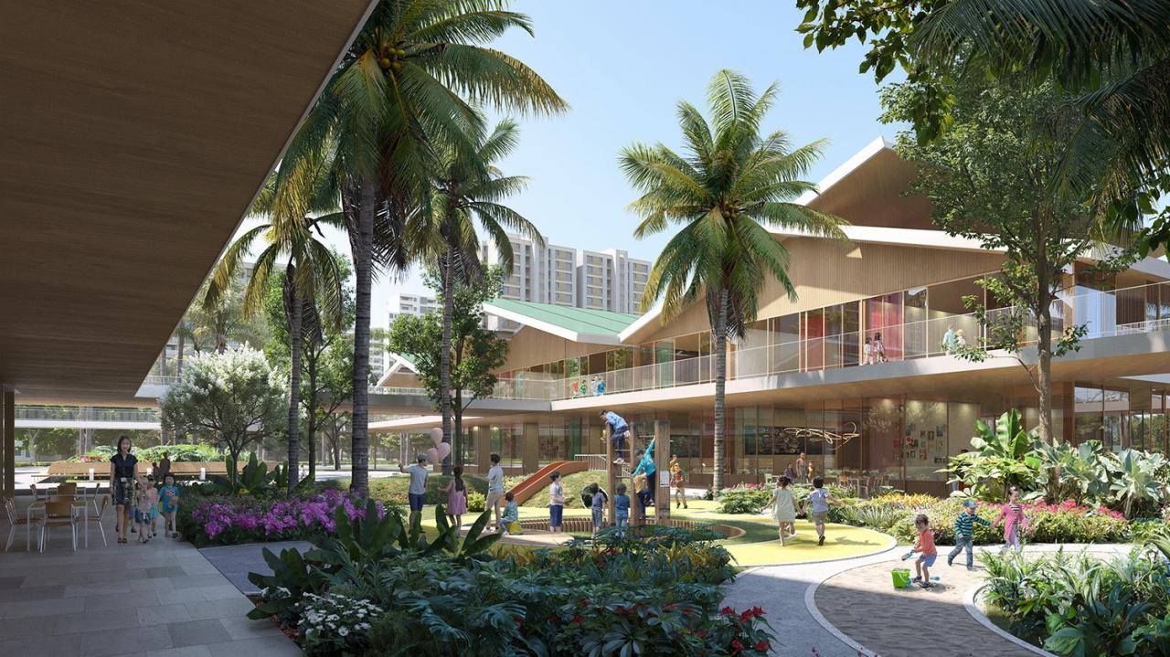 BIM建筑|九园学校:与自然共生的校园新场景 / TOPOTEK 1 BIM建筑|九园学校:与自然共生的校园新场景 / TOPOTEK 1