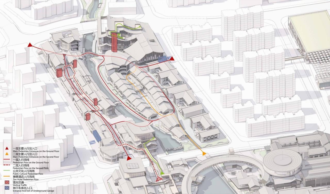 BIM建筑|成都彭州龙兴寺区域城市更新 / BIAD-ASA筑景工作室 BIM建筑|成都彭州龙兴寺区域城市更新 / BIAD-ASA筑景工作室