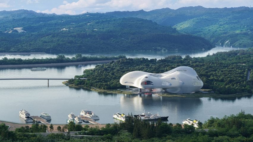 BIM建筑|开放建筑工作室设计“不断变化的水体”剧院 BIM建筑|开放建筑工作室设计“不断变化的水体”剧院