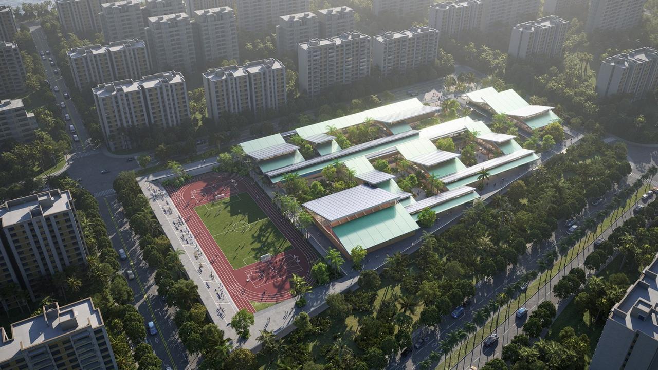 BIM建筑|九园学校:与自然共生的校园新场景 / TOPOTEK 1 BIM建筑|九园学校:与自然共生的校园新场景 / TOPOTEK 1