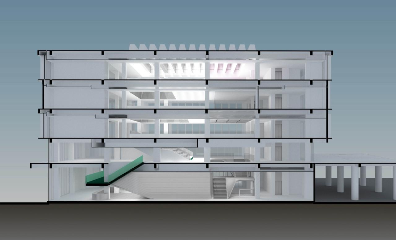 BIM建筑|铁枫堂研发大楼 / 形势建筑 BIM建筑|铁枫堂研发大楼 / 形势建筑