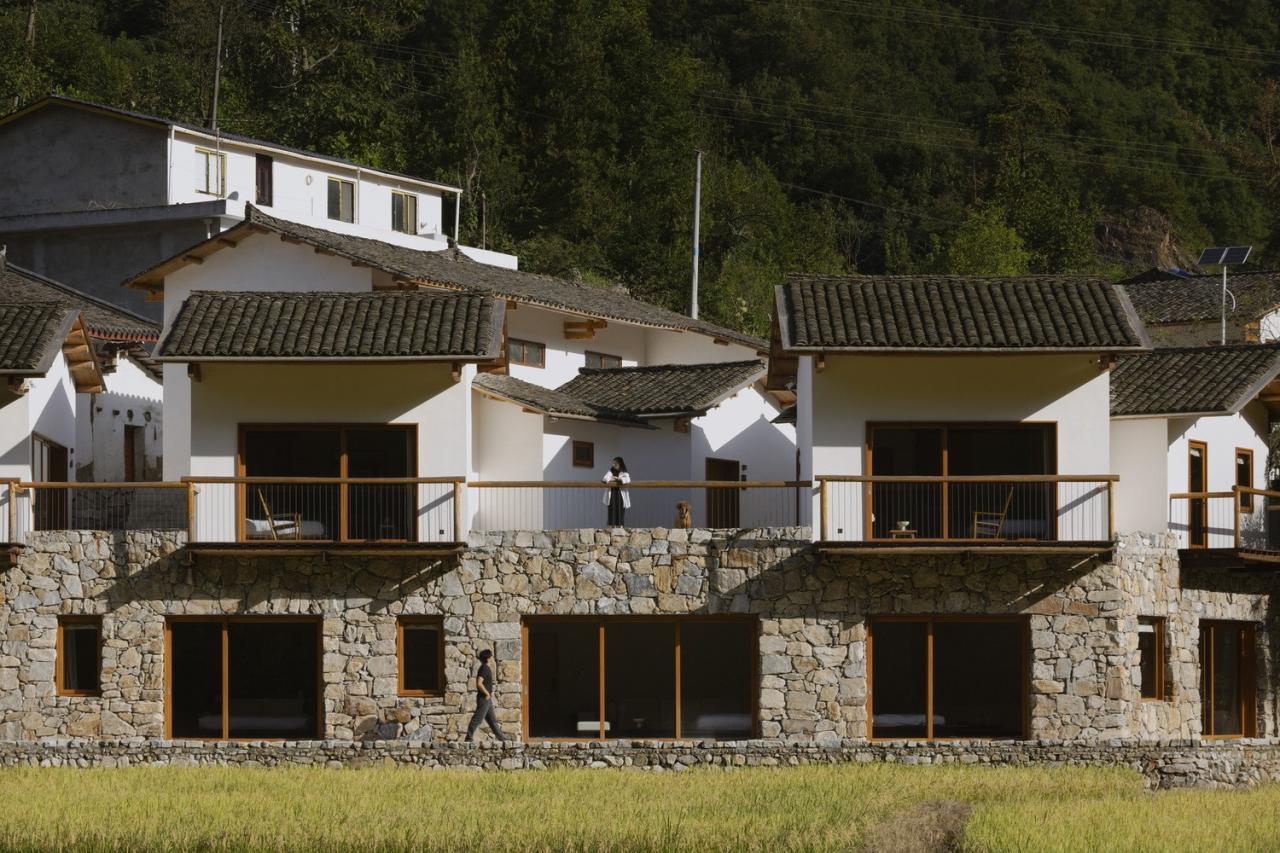 BIM建筑|鹿柴山集 精品民宿 / 小大建筑 BIM建筑|鹿柴山集 精品民宿 / 小大建筑