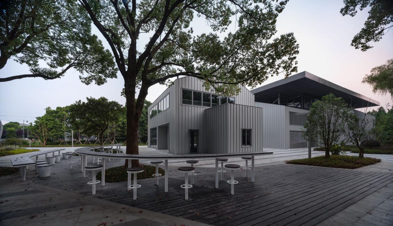 BIM建筑|昆山城市生态森林公园游客中心 / 阿科米星建筑设计 BIM建筑|昆山城市生态森林公园游客中心 / 阿科米星建筑设计