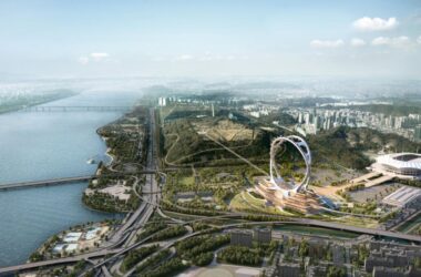 BIM建筑|‘和平公园摩天轮’设计方案:重新定义首尔天际线 / UNStudio-BIM建筑网