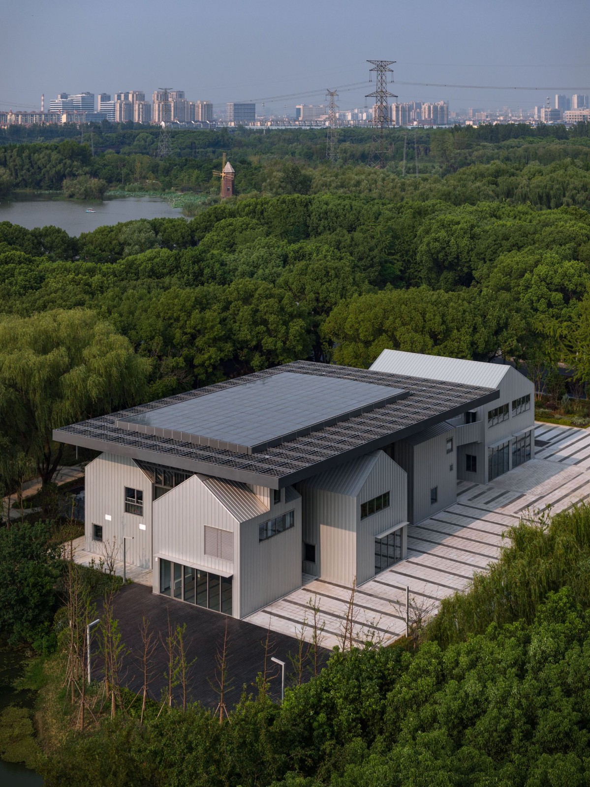 BIM建筑|昆山城市生态森林公园游客中心 / 阿科米星建筑设计 BIM建筑|昆山城市生态森林公园游客中心 / 阿科米星建筑设计