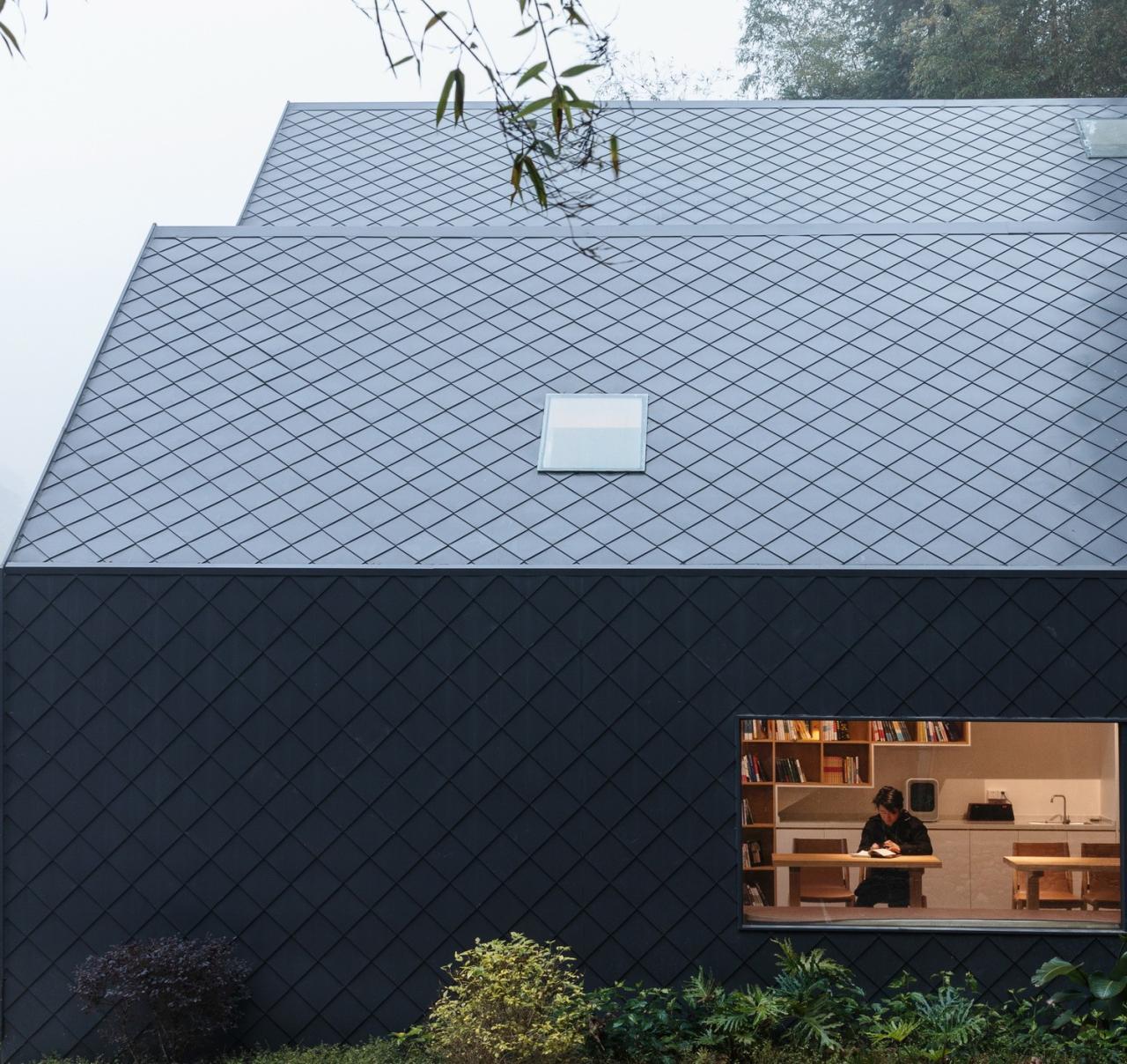 BIM建筑|南昆秘境高山书屋 / 城外建筑 BIM建筑|南昆秘境高山书屋 / 城外建筑