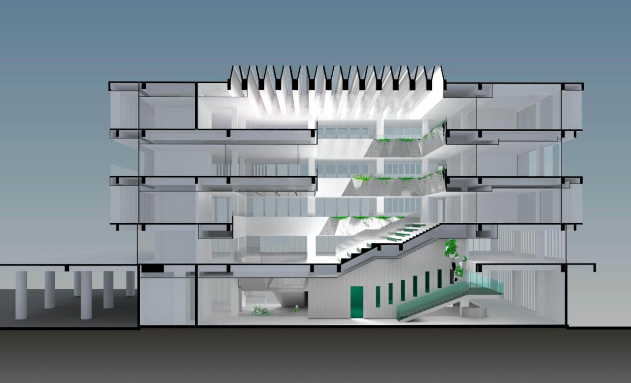 BIM建筑|铁枫堂研发大楼 / 形势建筑 BIM建筑|铁枫堂研发大楼 / 形势建筑