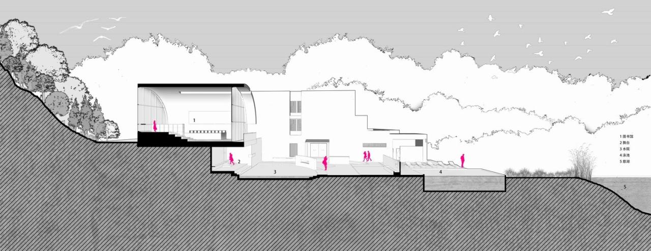 BIM建筑|回应古寺和山水的人文居所:清远慈湖书院 / 城外建筑 BIM建筑|回应古寺和山水的人文居所:清远慈湖书院 / 城外建筑