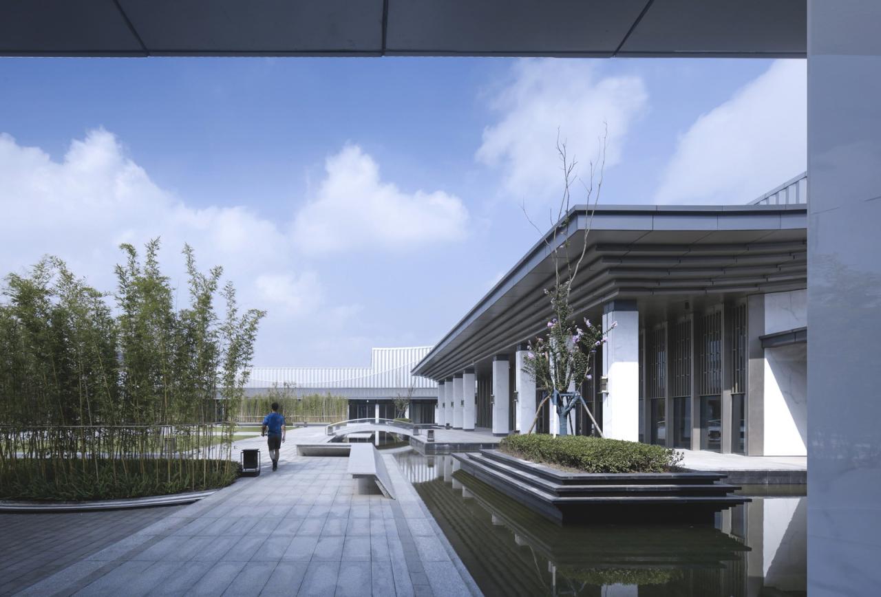 BIM建筑|长沙国际会议中心:水云潇湘 翰墨中华 / 华南理工大学建筑设计研究院有限公司 BIM建筑|长沙国际会议中心:水云潇湘 翰墨中华 / 华南理工大学建筑设计研究院有限公司