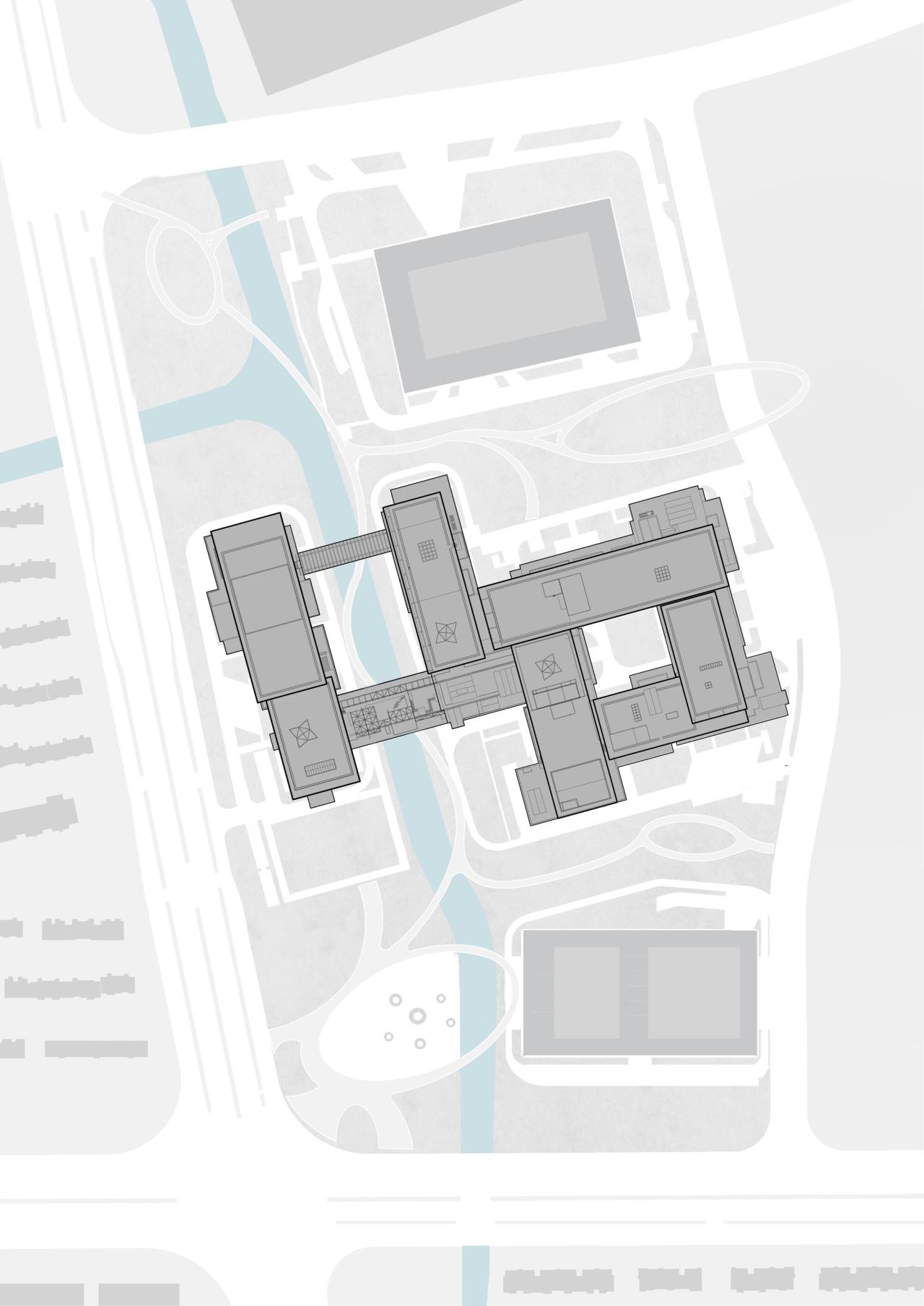 BIM建筑|浦东新区青少年活动中心和群众艺术馆 / 山水秀建筑事务所 BIM建筑|浦东新区青少年活动中心和群众艺术馆 / 山水秀建筑事务所