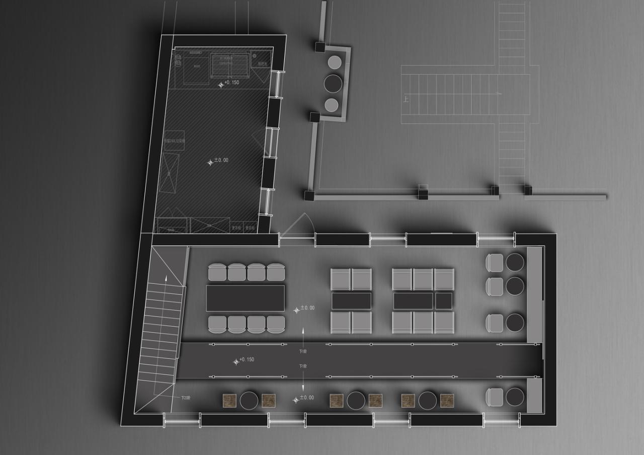 BIM建筑|「百年对谈」M stand-青岛银鱼巷旗舰店 / 平衡空间设计 BIM建筑|「百年对谈」M stand-青岛银鱼巷旗舰店 / 平衡空间设计