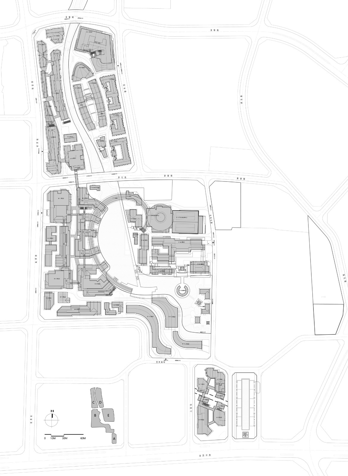 BIM建筑|成都彭州龙兴寺区域城市更新 / BIAD-ASA筑景工作室 BIM建筑|成都彭州龙兴寺区域城市更新 / BIAD-ASA筑景工作室