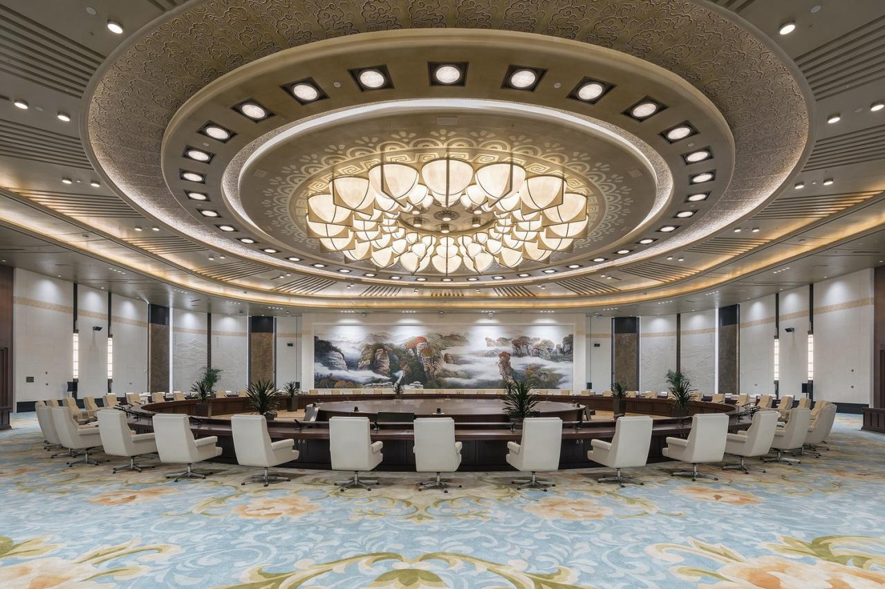 BIM建筑|长沙国际会议中心:水云潇湘 翰墨中华 / 华南理工大学建筑设计研究院有限公司 BIM建筑|长沙国际会议中心:水云潇湘 翰墨中华 / 华南理工大学建筑设计研究院有限公司
