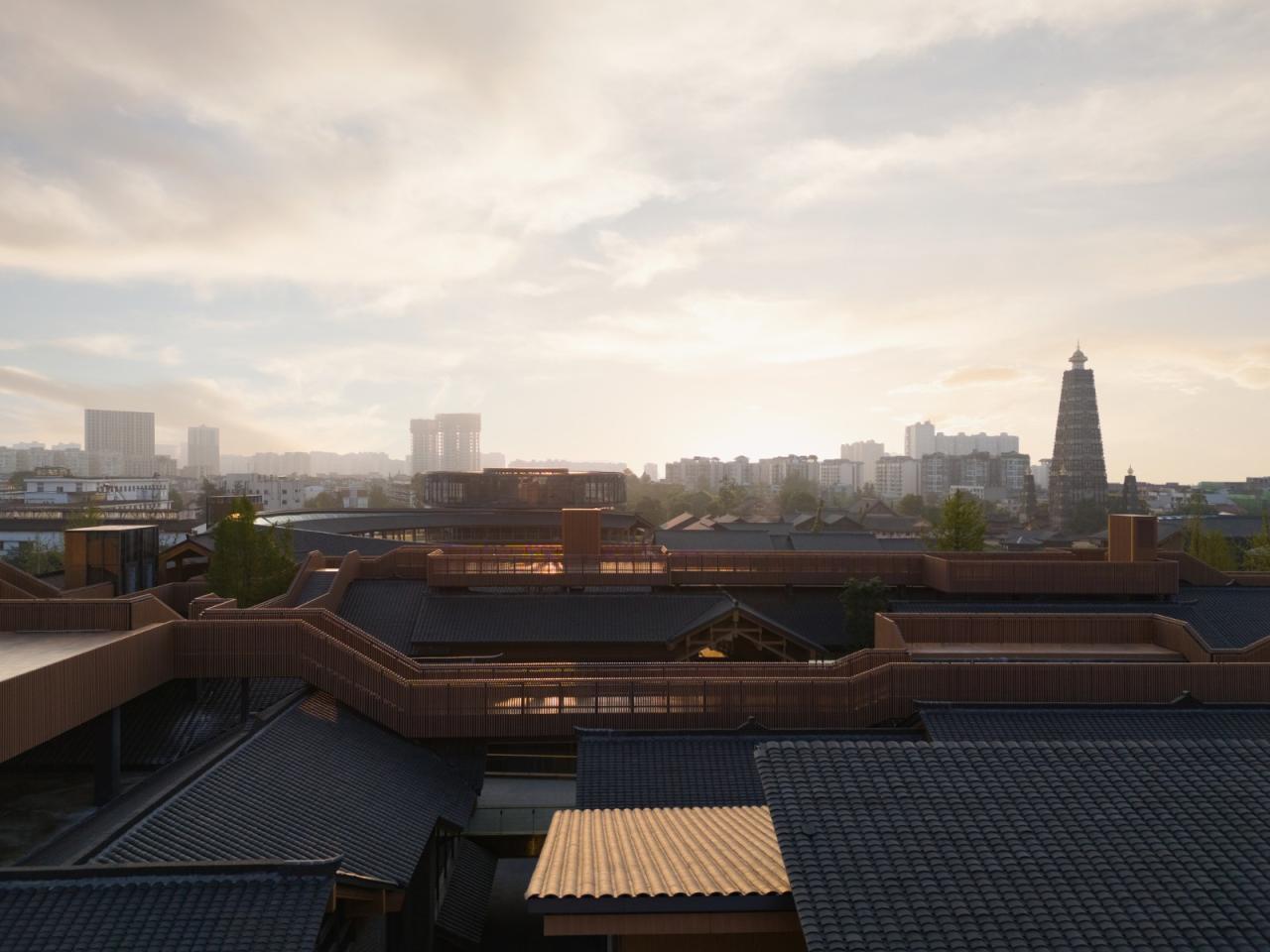 BIM建筑|成都彭州龙兴寺区域城市更新 / BIAD-ASA筑景工作室 BIM建筑|成都彭州龙兴寺区域城市更新 / BIAD-ASA筑景工作室