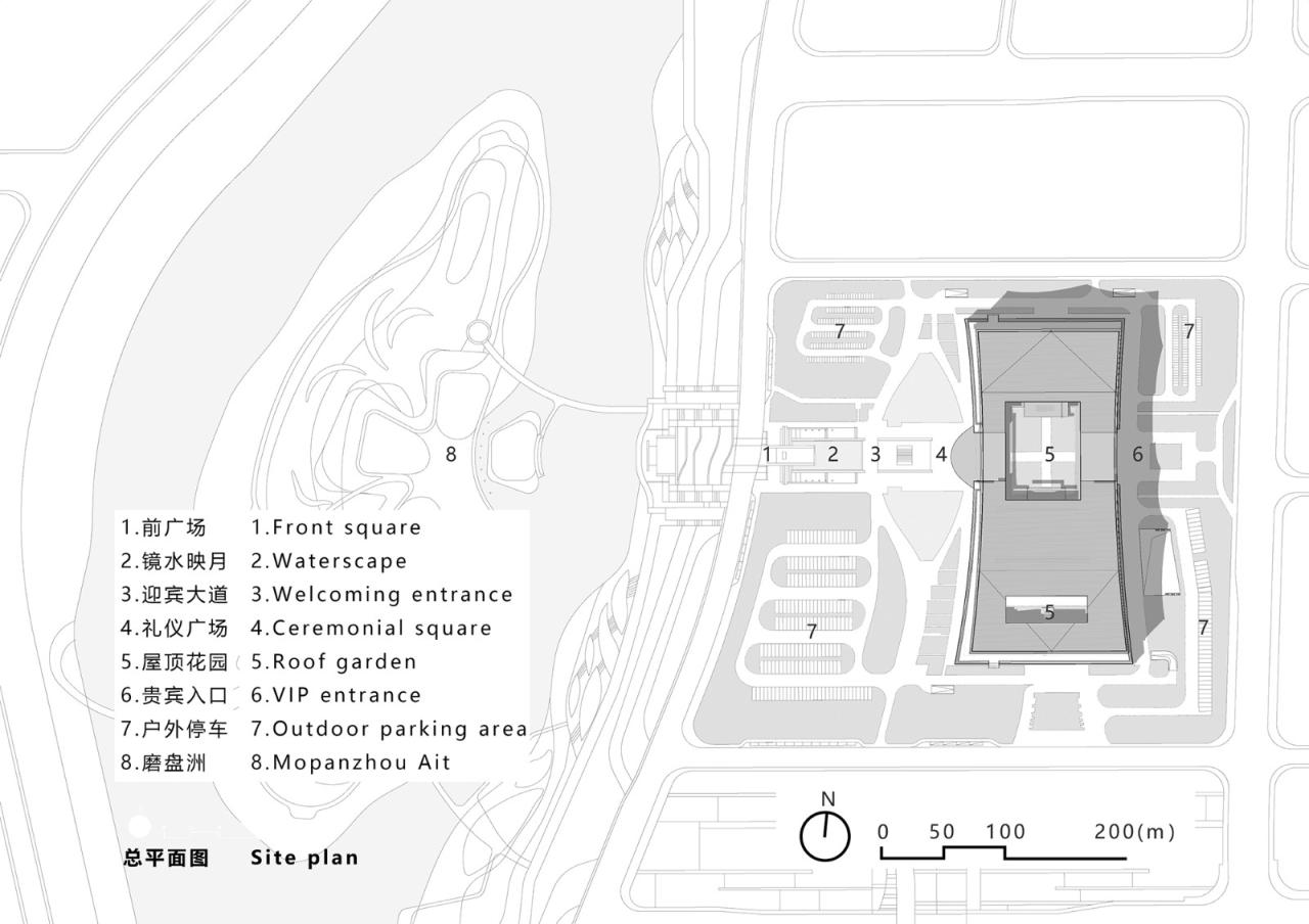BIM建筑|长沙国际会议中心:水云潇湘 翰墨中华 / 华南理工大学建筑设计研究院有限公司 BIM建筑|长沙国际会议中心:水云潇湘 翰墨中华 / 华南理工大学建筑设计研究院有限公司