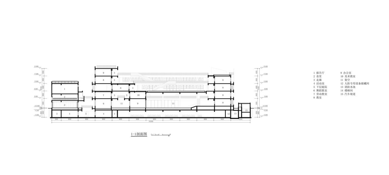 BIM建筑|江苏省南京市文齐路小学 / 荣朝晖工作室 BIM建筑|江苏省南京市文齐路小学 / 荣朝晖工作室
