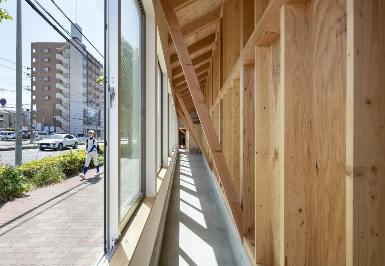 BIM建筑|4x59米三角地,YOKONAGAYA 美容院 / Office for Environment Architecture BIM建筑|4x59米三角地,YOKONAGAYA 美容院 / Office for Environment Architecture
