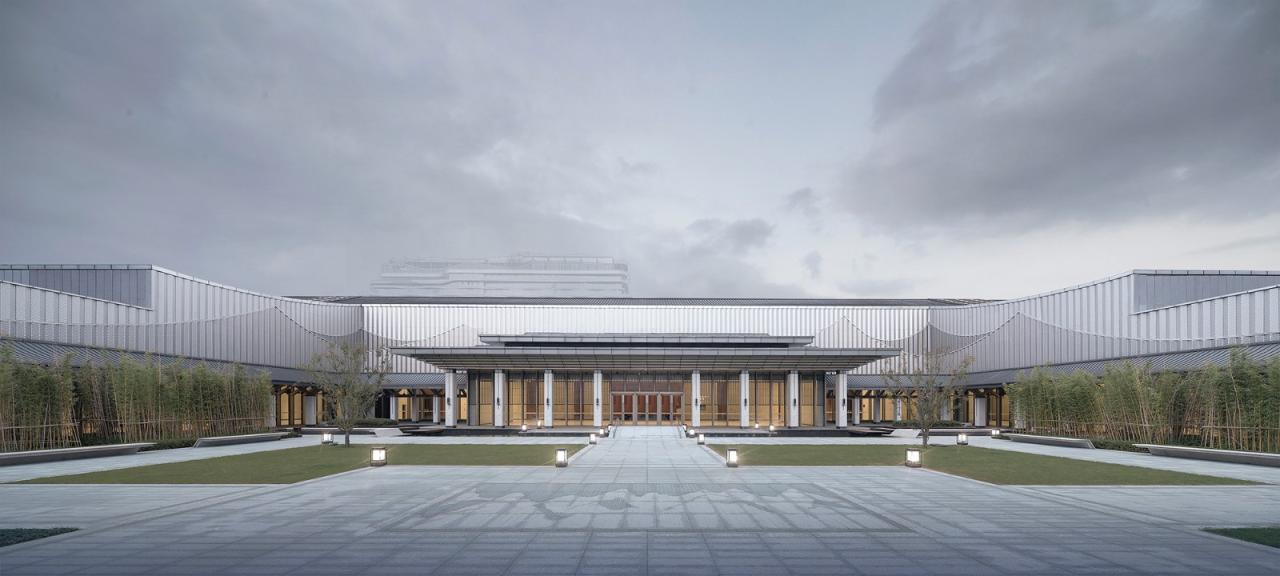 BIM建筑|长沙国际会议中心:水云潇湘 翰墨中华 / 华南理工大学建筑设计研究院有限公司 BIM建筑|长沙国际会议中心:水云潇湘 翰墨中华 / 华南理工大学建筑设计研究院有限公司