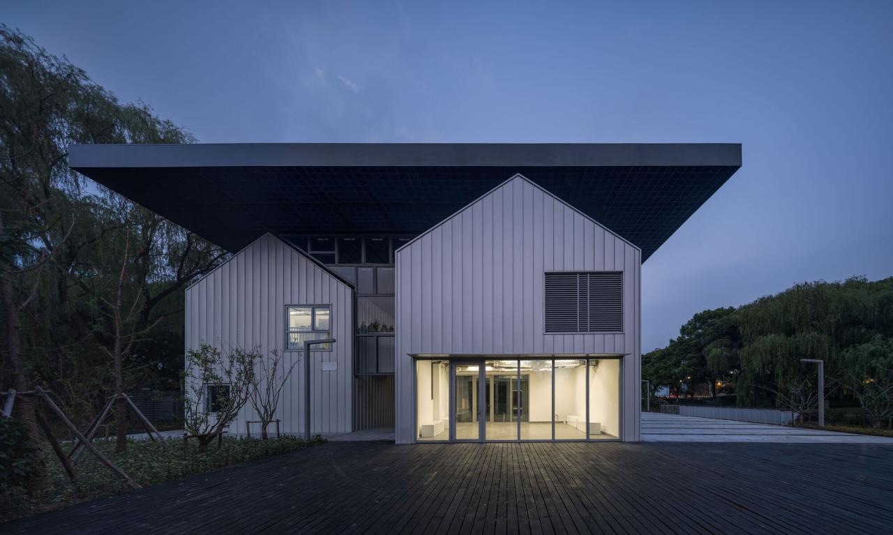BIM建筑|昆山城市生态森林公园游客中心 / 阿科米星建筑设计 BIM建筑|昆山城市生态森林公园游客中心 / 阿科米星建筑设计