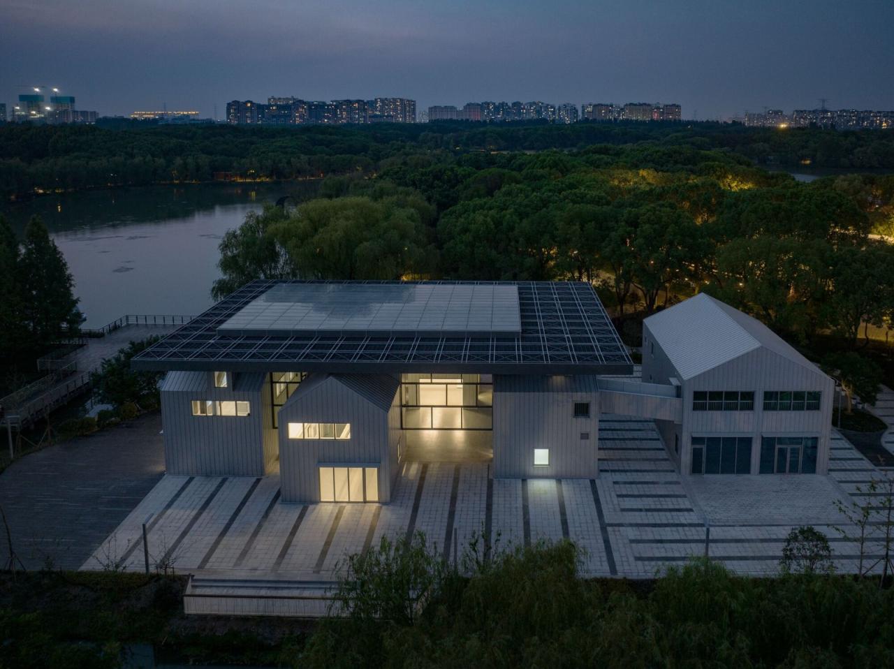 BIM建筑|昆山城市生态森林公园游客中心 / 阿科米星建筑设计 BIM建筑|昆山城市生态森林公园游客中心 / 阿科米星建筑设计