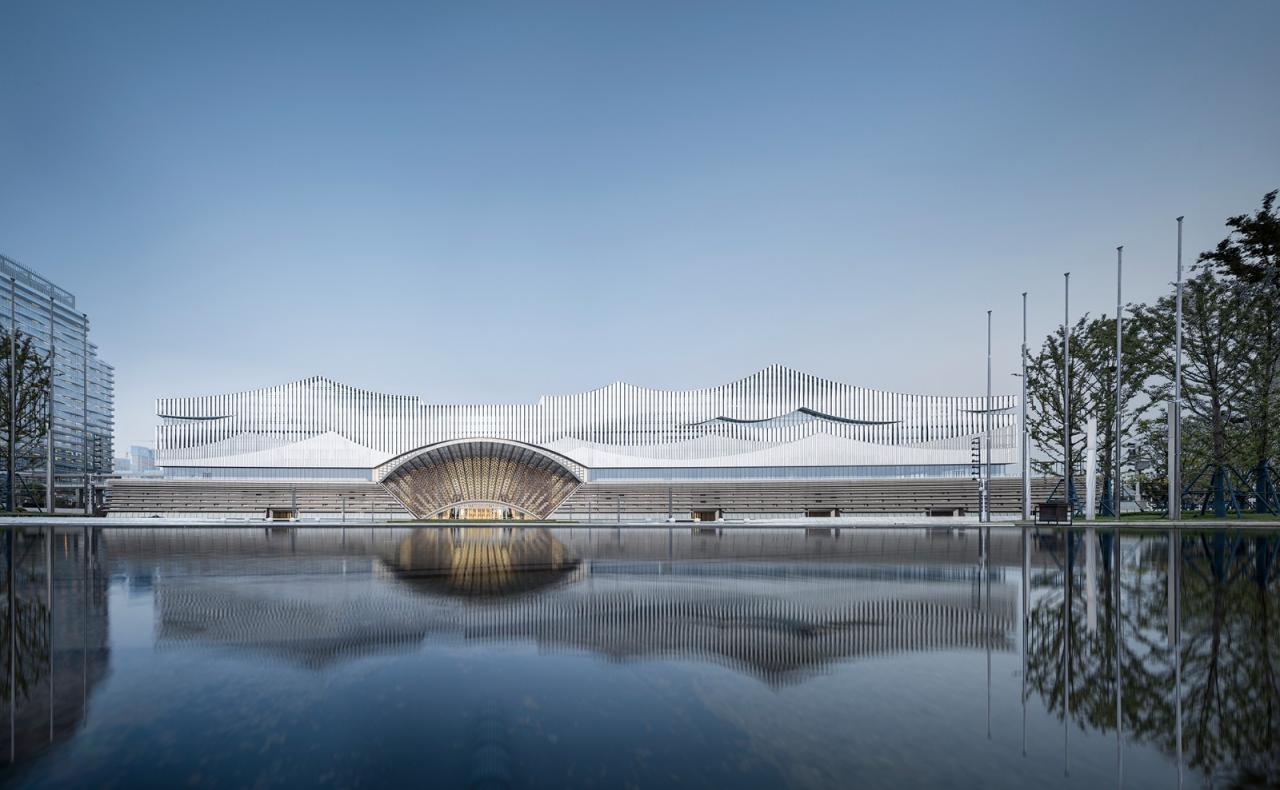 BIM建筑|长沙国际会议中心:水云潇湘 翰墨中华 / 华南理工大学建筑设计研究院有限公司 BIM建筑|长沙国际会议中心:水云潇湘 翰墨中华 / 华南理工大学建筑设计研究院有限公司