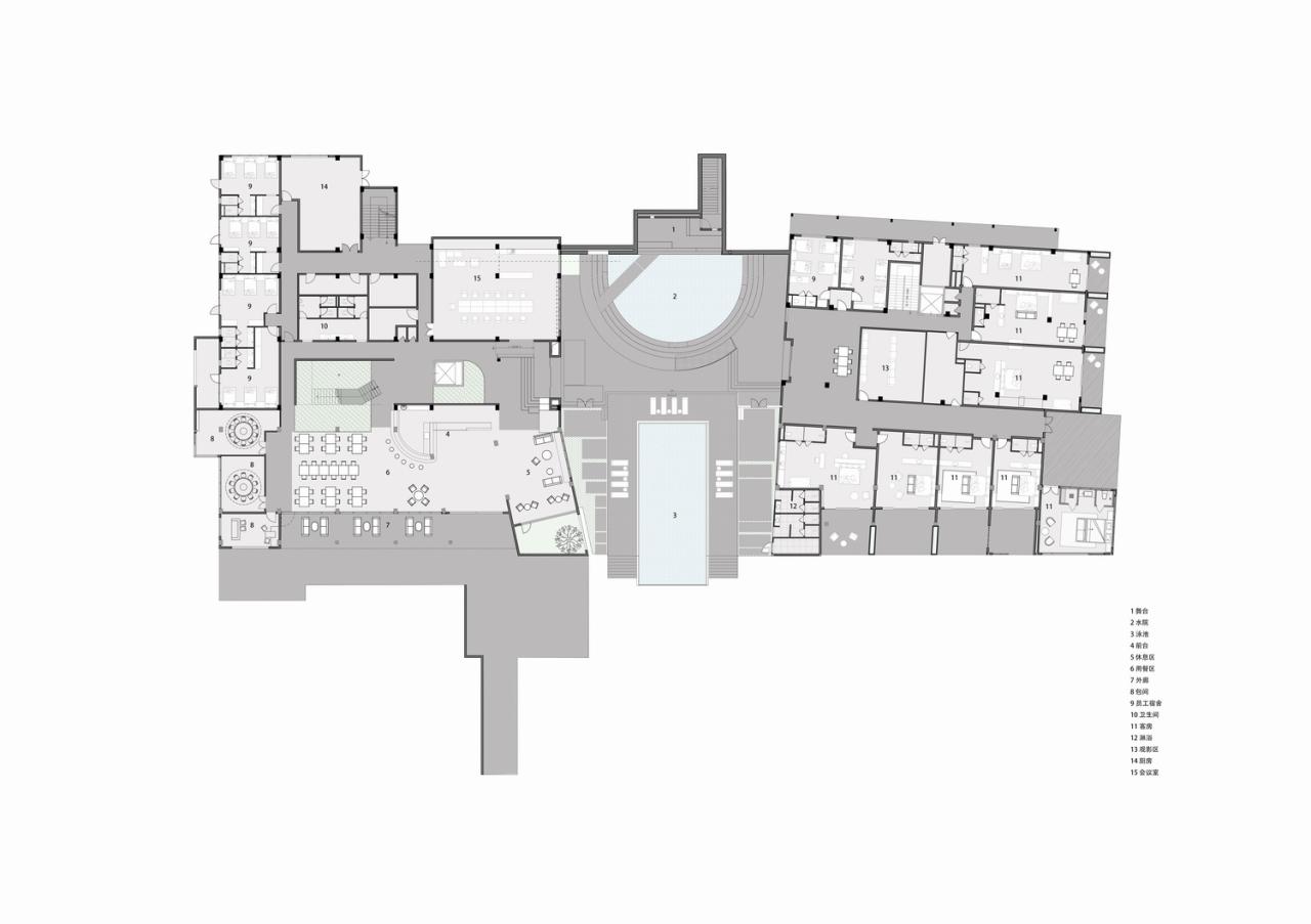 BIM建筑|回应古寺和山水的人文居所:清远慈湖书院 / 城外建筑 BIM建筑|回应古寺和山水的人文居所:清远慈湖书院 / 城外建筑