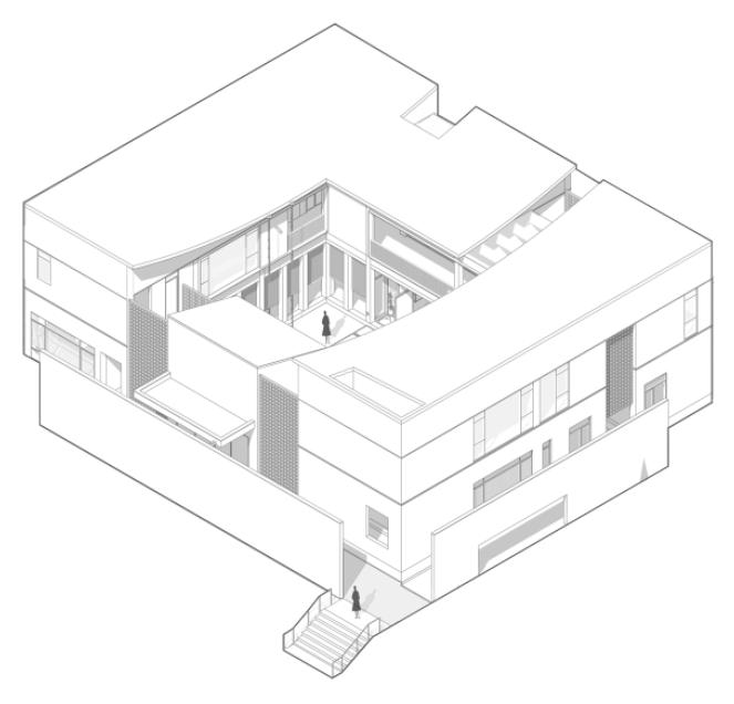 BIM建筑|方院——工业园区里的“四合院”,云南红河州 / 素造建筑 BIM建筑|方院——工业园区里的“四合院”,云南红河州 / 素造建筑