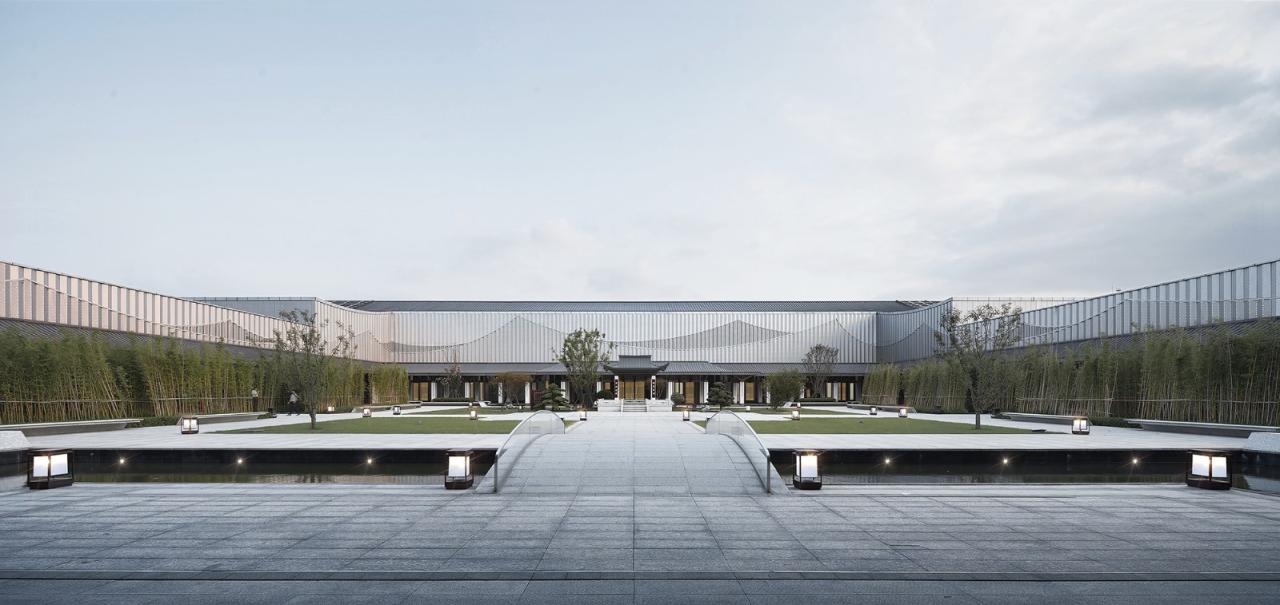 BIM建筑|长沙国际会议中心:水云潇湘 翰墨中华 / 华南理工大学建筑设计研究院有限公司 BIM建筑|长沙国际会议中心:水云潇湘 翰墨中华 / 华南理工大学建筑设计研究院有限公司