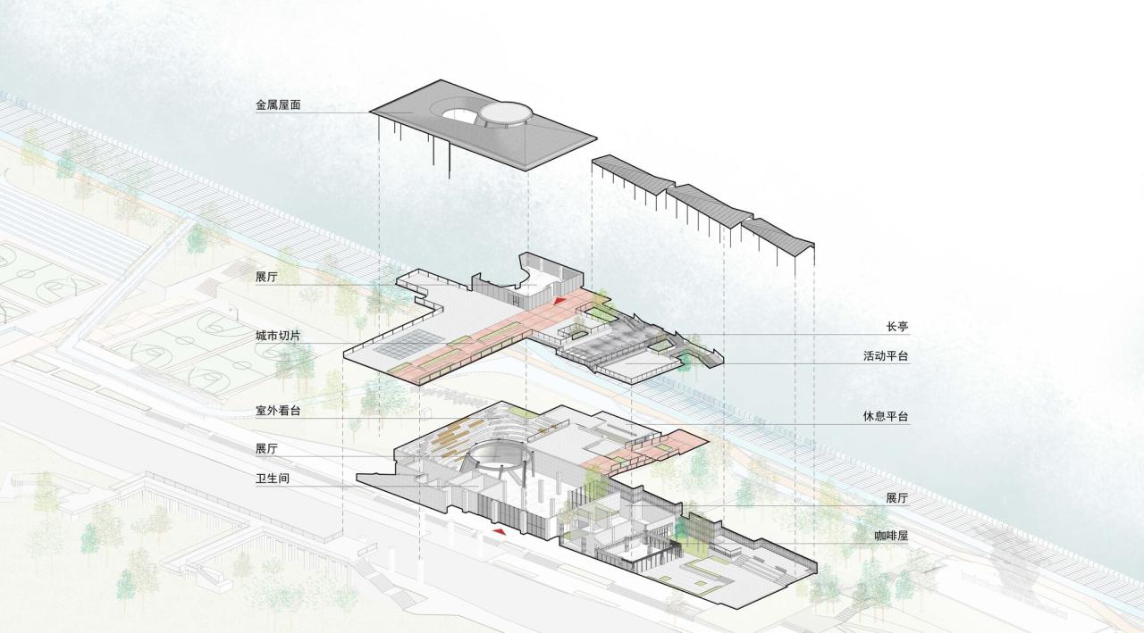 BIM建筑|杭州滨江公共空间·涧石驿与停云驿 / 同济原作设计工作室 BIM建筑|杭州滨江公共空间·涧石驿与停云驿 / 同济原作设计工作室