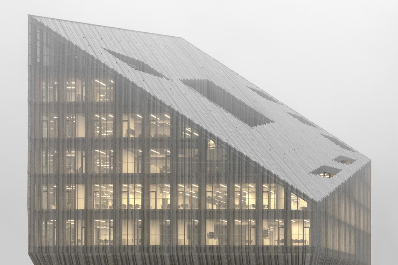BIM建筑|第二外墙,Bonfiglioli 总部 / Peter Pichler Architecture BIM建筑|第二外墙,Bonfiglioli 总部 / Peter Pichler Architecture